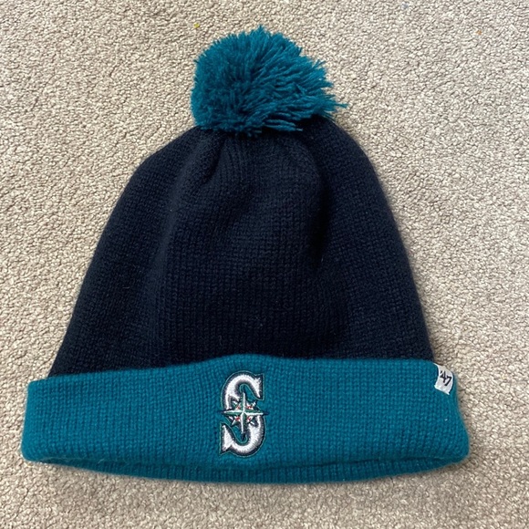47 Other - ‘47 Seattle Mariners Pom Pom Beanie